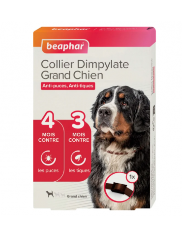 Collier beaphar dimpylate pour grand chien