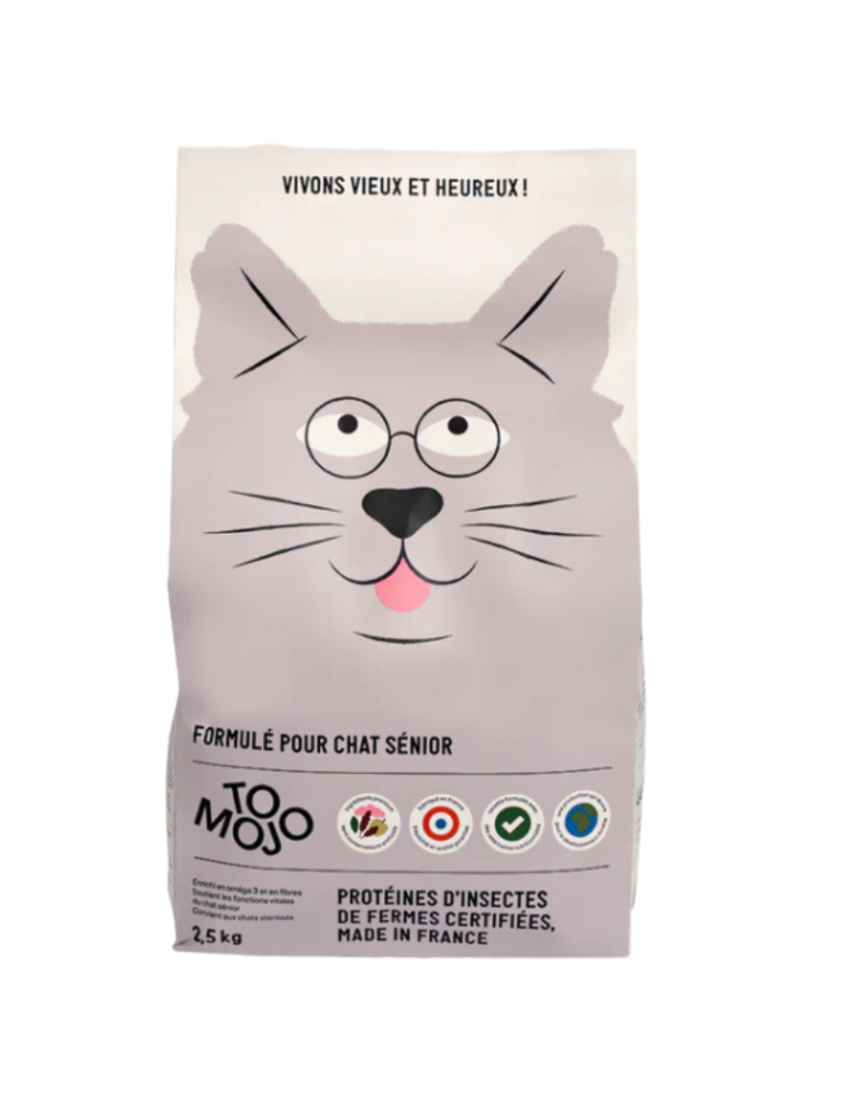 Sac de croquette Tomojo chat senior