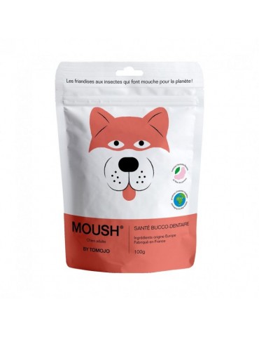 Sachet de Friandises Moush Tomojo Hygiène Bucco-dentaire Chien