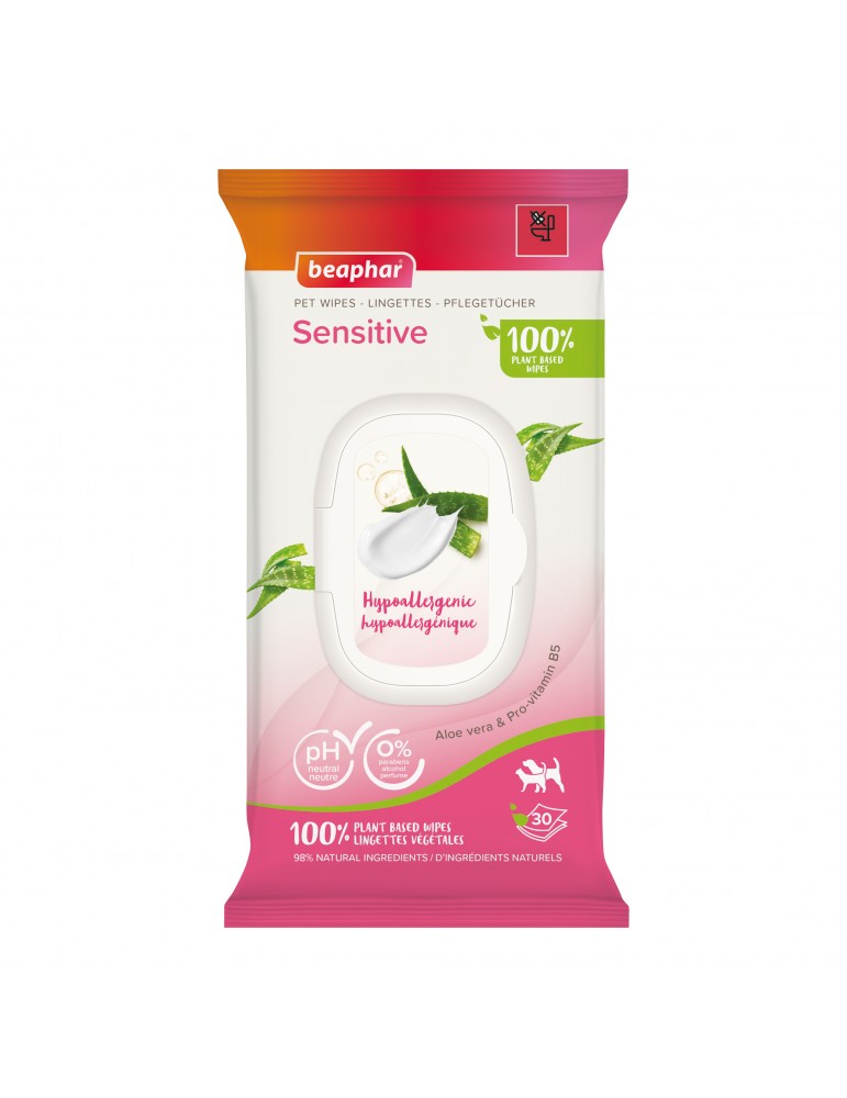 Paquet de Lingettes Sensitive Beaphar