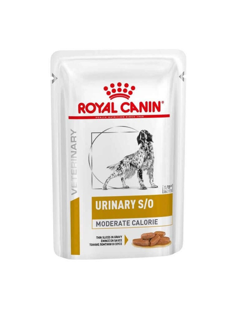 Sachet Royal Canin Veterinary ChienUrinary S/O Moderate Calorie 12x100 g