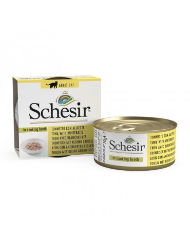 Boîte de pâtée Schesir au Thon & Blanchailles