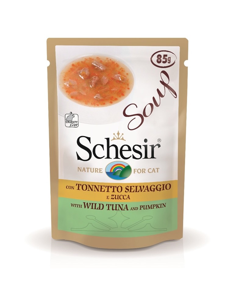 Schesir Soup - Thon & Papaye, Soupe pour Chat