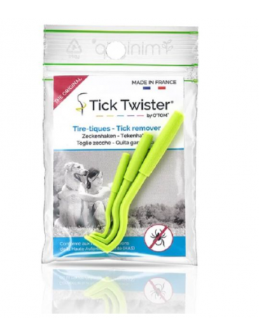 Lot de 3 crochets O'TOM Tick Twister