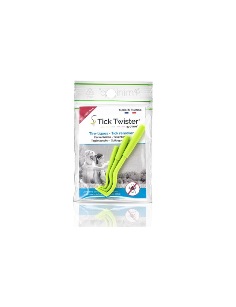 Lot de 3 crochets O'TOM Tick Twister