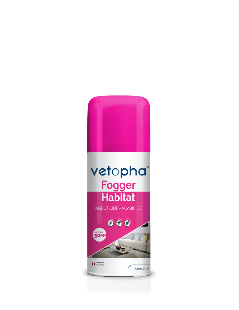 Fogger Habitat Vetopha Rose et blanc 150 ml