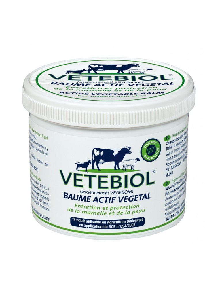 Pot de 400 g de Vetebiol Baume Actif Vegetal