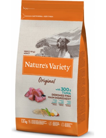 Sac de croquettes Nature's Variety Original Chien Adulte Mini Thon