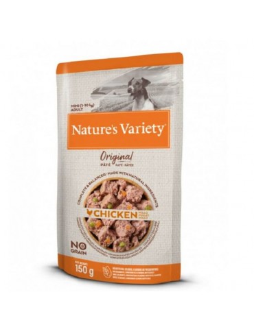 Sachet Nature's Variety Pâtée Original No Grain Petit Chien Poulet