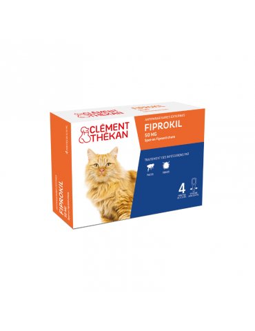 Boîte de Fiprokil pour chat