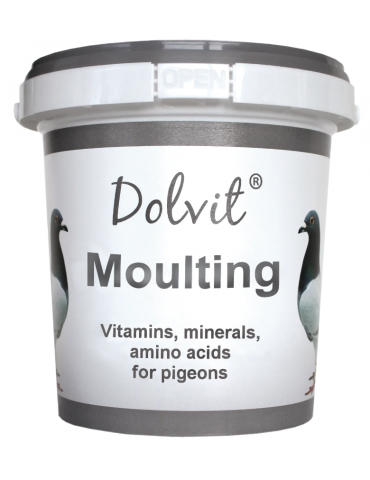 Seau de Dolvit Moulting pour pigeons