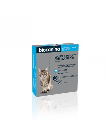 Collier Insecticide Biocanipro Pour Chat