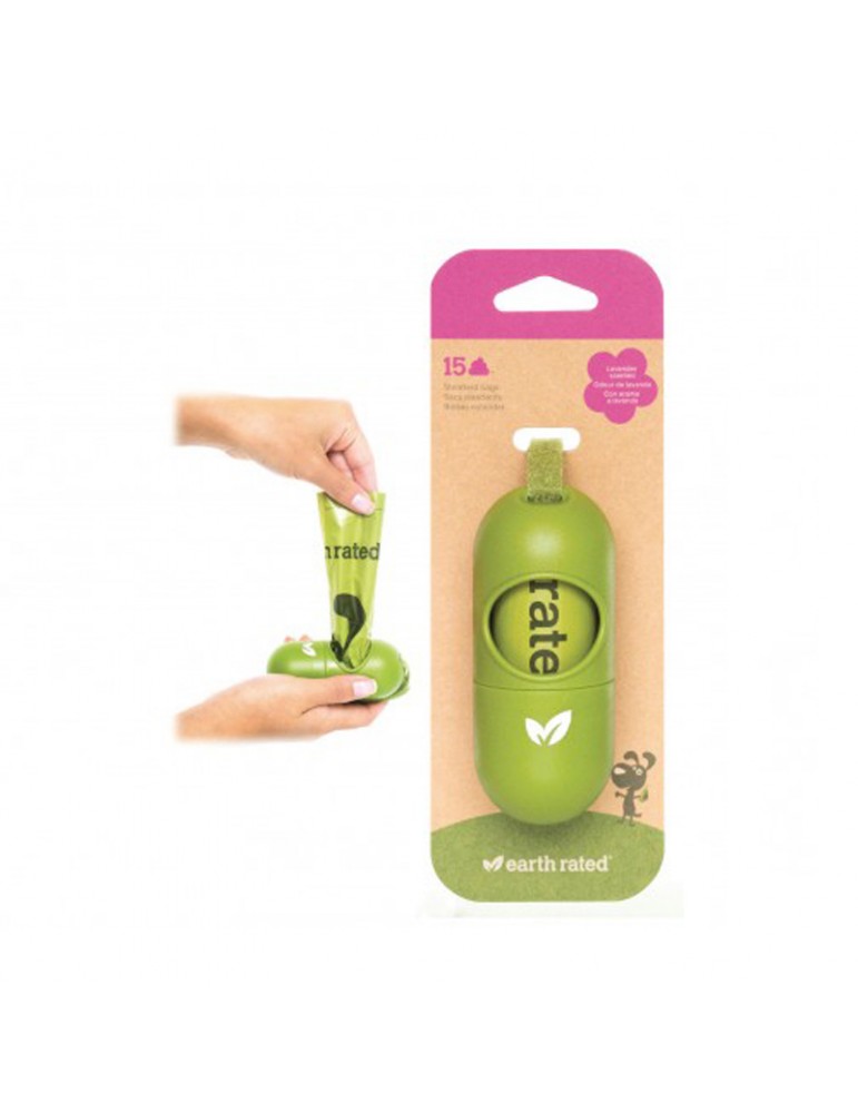 Distributeur Sachets Ramasse Crottes 100% Biodégradables