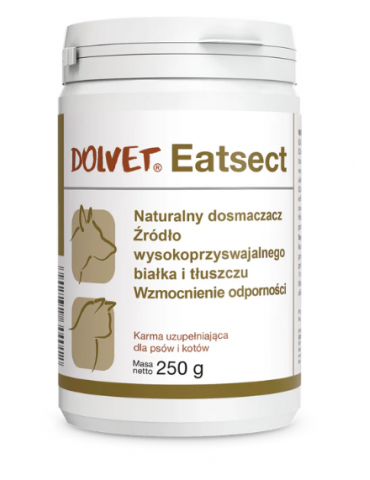 Pot en plastique Dolvet Eatsect de 250 g