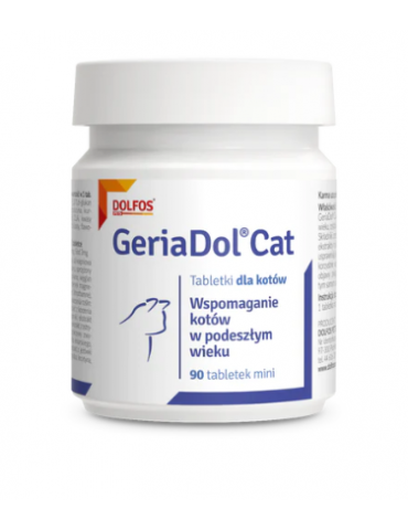 Pot en plastique de GeriaDol Cat pour chat âgé