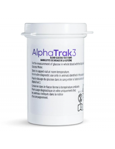 Boîte de bandelettes de dosage AlphaTrak 3