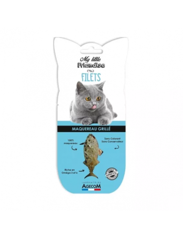 Sachet friandise Maquereau Grillé pour chat