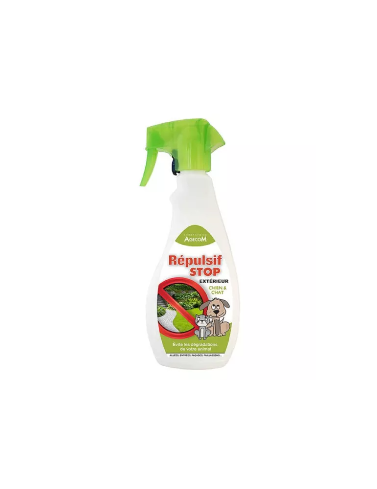 Spray Répulsif Stop Extérieur  pour chien et chat de 500 ml