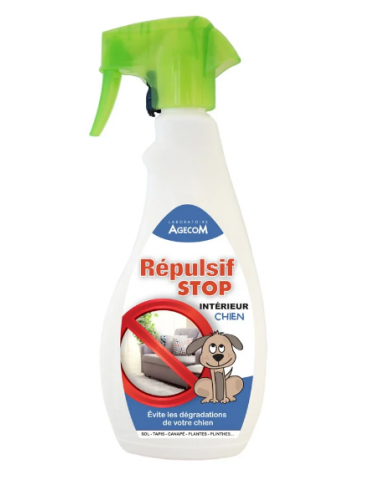 Spray de 500 ml Répulsif Stop Intérieur Chien