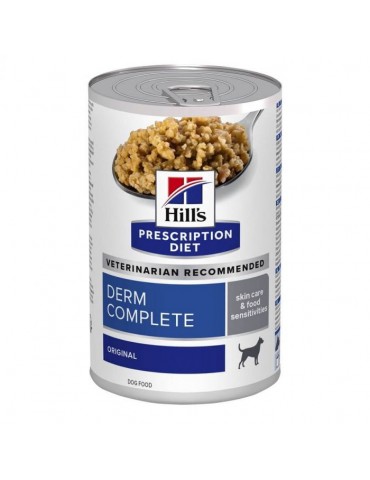 Boîte de 370 g Hill's Prescription Diet Derm Complete pour Chien