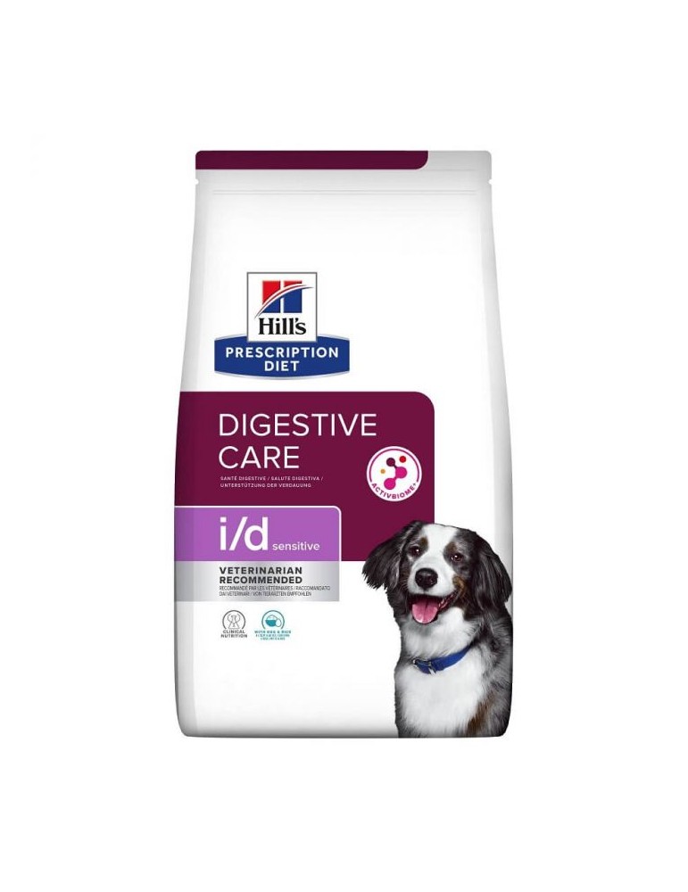 Sac de croquette pour chien Hill’s Prescription Diet I/D Digestive Care Sensitive de 12 kg