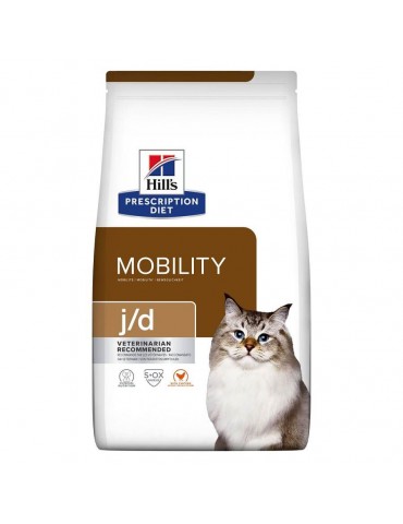 Sac de croquettes pour chat Hills Prescription Diet J/D Mobility de 1,5 kg