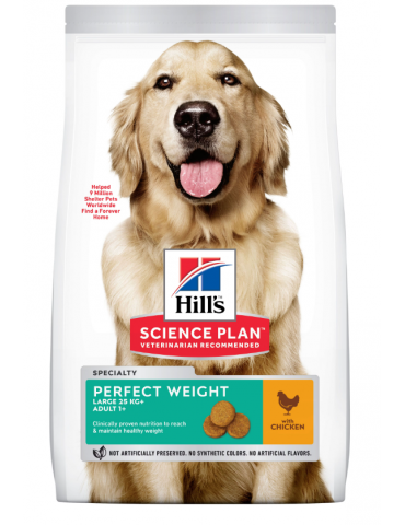 Sac de croquettes pour chien Hill's Science Plan Perfect Weight