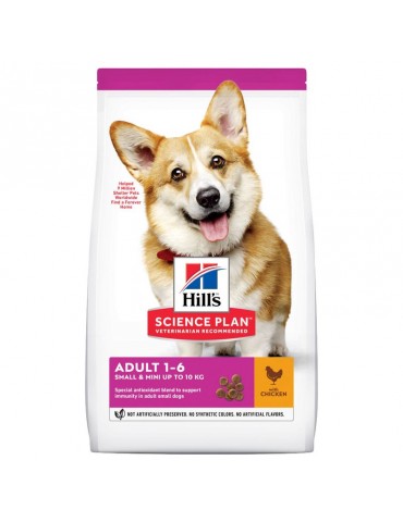 Sac de croquettes pour chien Hill's Science Plan Adult 1-6 Small & Mini