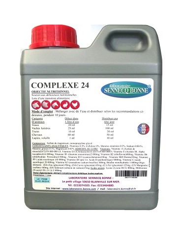 Bidon de 500 ml de Complexe 24