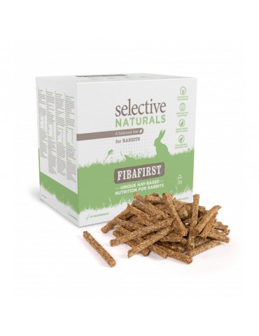 carton de nourriture pour lapin Supreme Selective Naturals Fibafirst