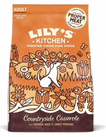 Sac de croquettes Lily's Kitchen Contryside Casserole Poulet & Canard