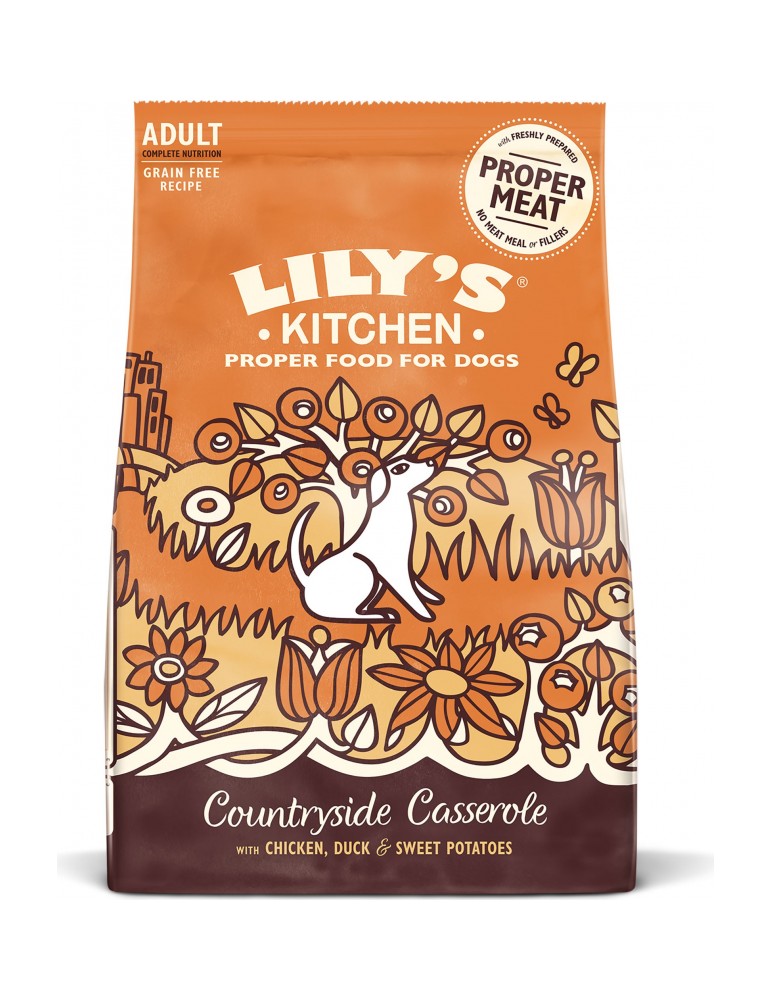Sac de croquettes Lily's Kitchen Contryside Casserole Poulet & Canard