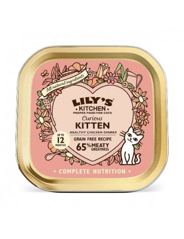 Barquette de terrine Lily's Kitchen pour chaton