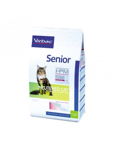 Sac de croquettes pour chat Virbac Veterinary HPM Senior Neutered