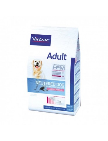 Sac de croquettes pour chien Virbac Veterinary HPM Adult Neutered