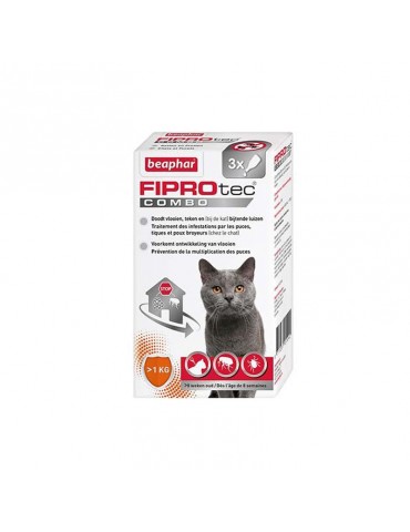 FIPROtec Combo Solution Spot-On Pour Chats et Furets