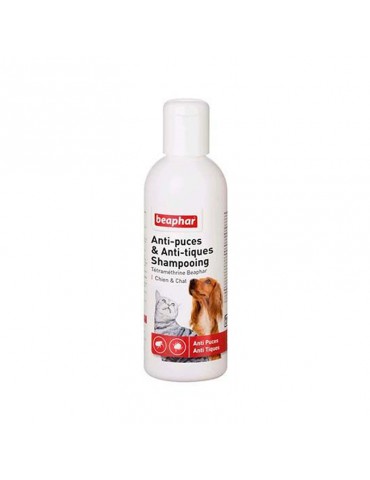 Shampooing Anti-Puces & Anti-Tiques à la Tétraméthrine Chiens et Chats