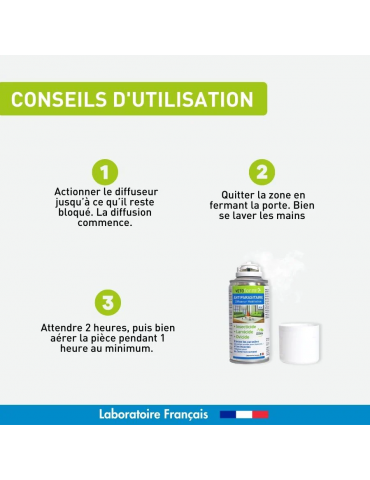 Conseils d'utilisation diffuseur habitation 150 ml