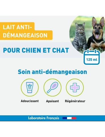 Description du produit lait anti-démangeaison Vetoform