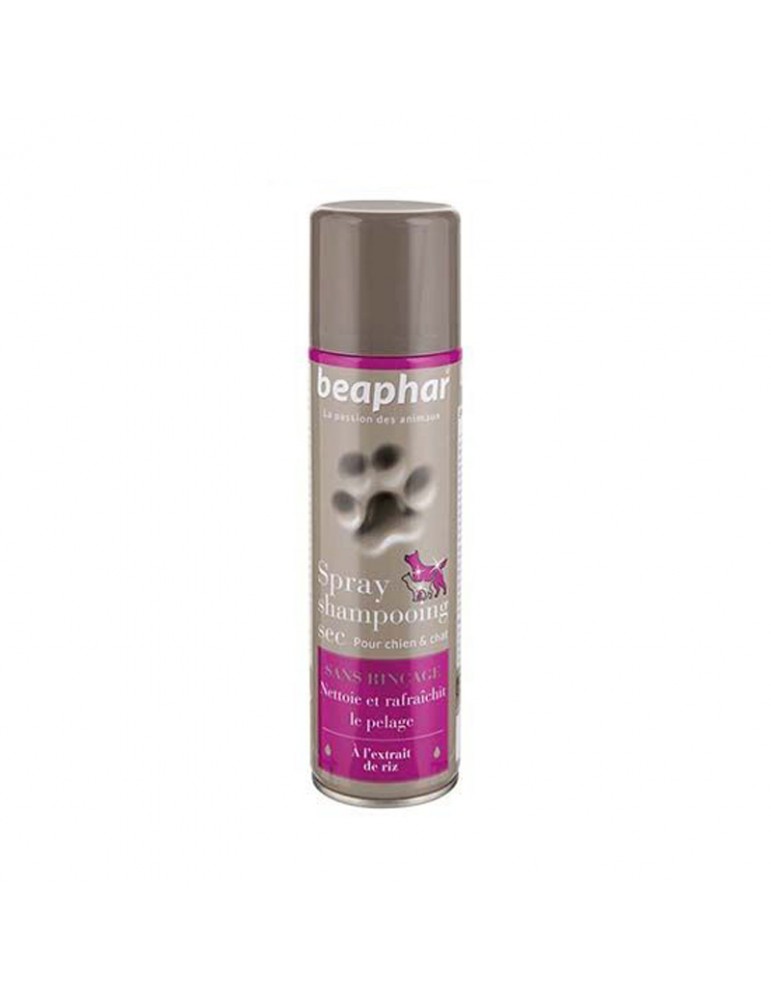 Spray Shampoing Sec Sans Rinçage Chiens