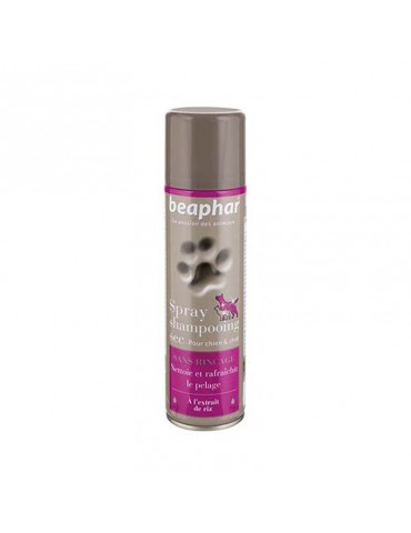 Spray Shampoing Sec Sans Rinçage Chiens