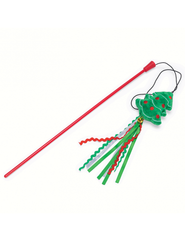 Jouet canne à pêche sapin de Noël