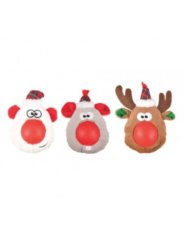 Peluches de Noël avec Balle Sonore FLAMINGO