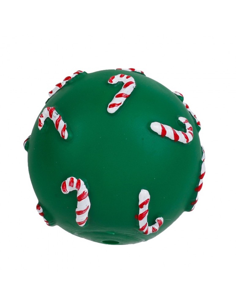 Balle verte pour chien avec des sucres d'orge Balle verte pour chien avec des sucres d'orge