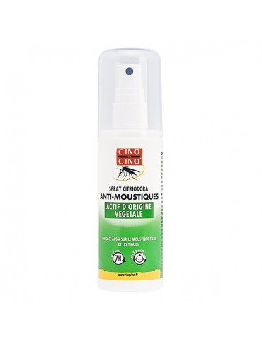 Spray Anti-Moustiques Citriodora Tropic Cinq sur Cinq