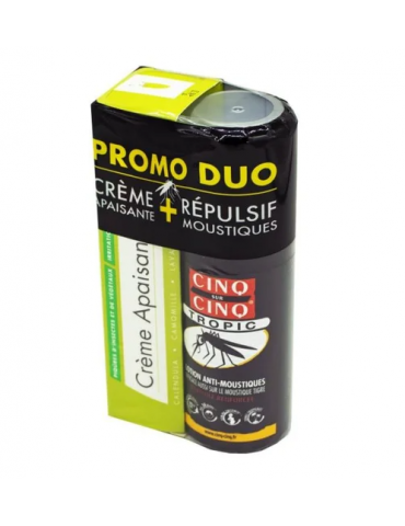 Lot Cinq sur Cinq Kit Crème Apaisante + Répulsif Moustiques