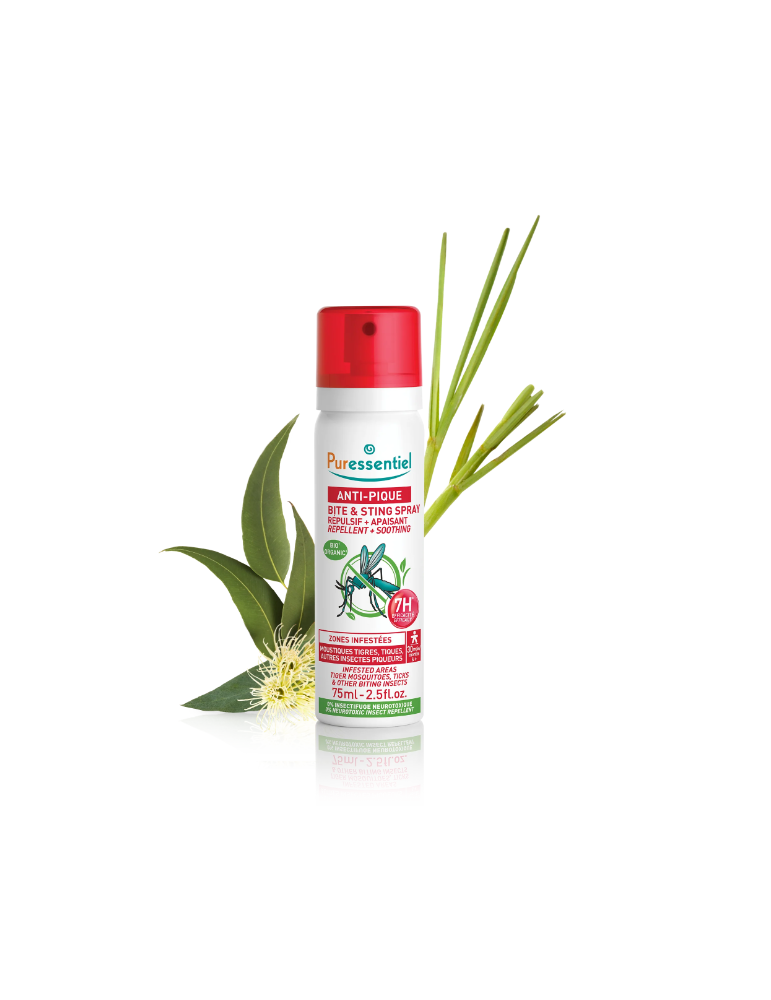 Spray Répulsif + Apaisant Anti-Pique Puressentiel 75 ml