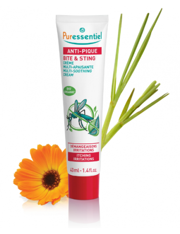 Crème Multi-Apaisante Anti-Pique Puressentiel 40 ml