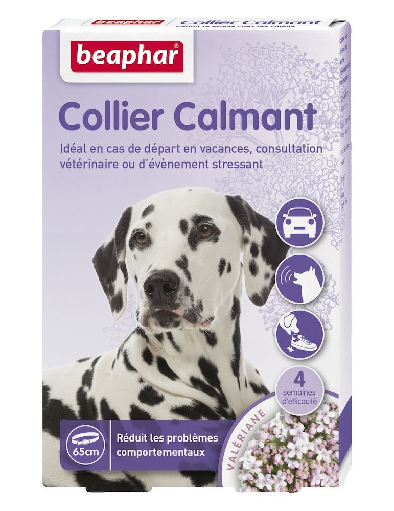 Boîte de collier calmant Beaphar pour chien