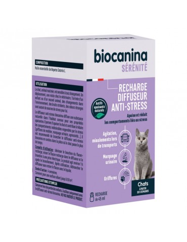 Biocanina Sérénité Recharge Anti-Stress pour Diffuseur pour chat